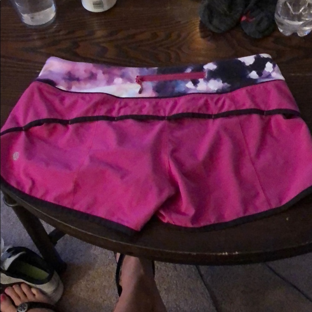Pink Speed Shorts size 6
